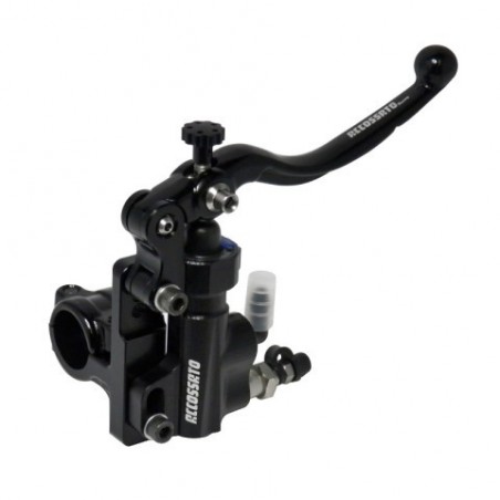 MP004 Pompa Freno Posteriore A Mano ACCOSSATO - HRMC - con pistone 13.5 mm