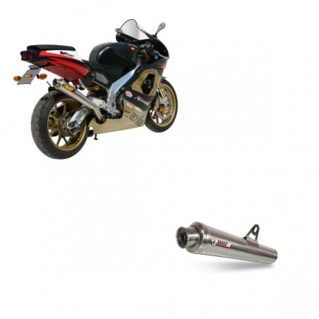 A.001.LC3 Scarico MIVV APRILIA RSV 1000 98-03 SPORT X-cone Inox