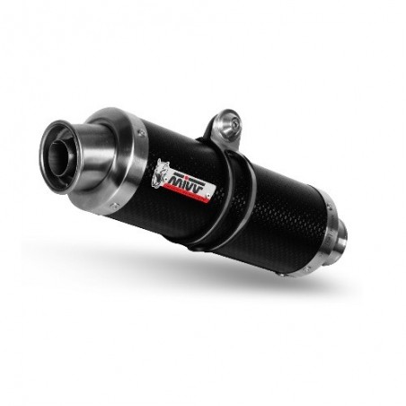 A.004.L2S Doppio scarico MIVV APRILIA TUONO Fighter 1000 06-10 SPORT GP Carbonio