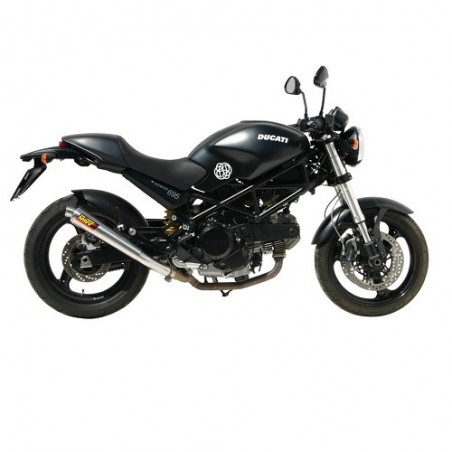 D.019.LC2 Doppio scarico MIVV DUCATI MONSTER 695 06-08 SPORT X-cone Inox