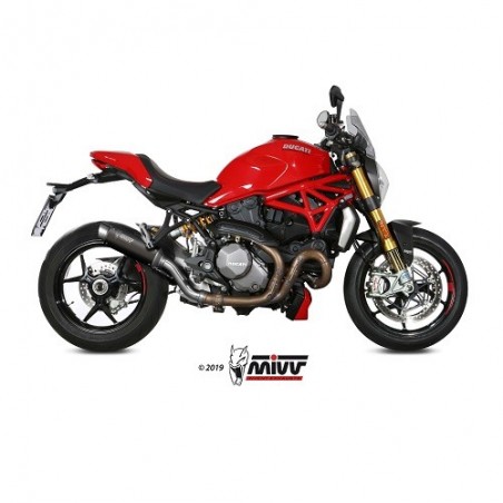 D.041.LXBP Scarico MIVV DUCATI MONSTER 1200 17-SPORT GPpro Inox nero