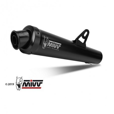 K.015.LC3B Scarico MIVV KAWASAKI ER-6n/f 05-11 SPORT X-cone Inox nero