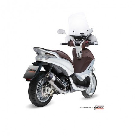 C.PG.0013.B Impianto compl. MIVV PIAGGIO BEVERLY 300 10-13 URBAN Inox