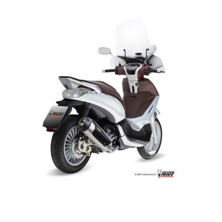 C.PG.0013.K Impianto compl. MIVV PIAGGIO BEVERLY 300 10-13 URBAN Inox