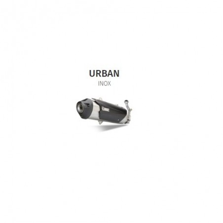 C.YA.0006.B Impianto compl. MIVV YAMAHA X-CITY 250 07-16 URBAN Inox