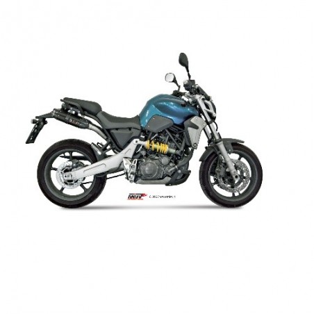 UY.025.L9 Doppio scarico MIVV YAMAHA MT-03 660 06-14 SPORT SUONO Inox nero
