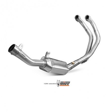 Y.046.LHX Impianto compl. MIVV YAMAHA MT-07 14-SPORT SPEED EDGE Inox
