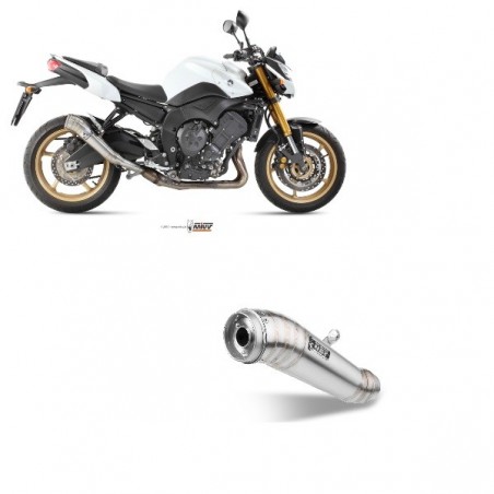 Y.033.LGX Scarico MIVV YAMAHA FZ8/FAZER 8 10-16 SPORT GHIBLI Inox