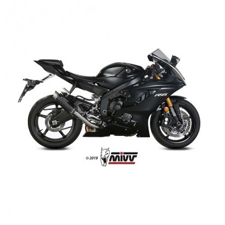 Y063LXBP Scarico MIVV YAMAHA YZF 600 R6 17- SPORT GPpro nero