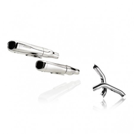 copy of HARLEY DAVIDSON XL 883 2006-2008 Scarico AKRAPOVIC omologato SLIP-ON