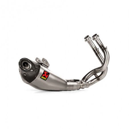 copy of KAWASAKI Z 650 17-18 Scarico completo AKRAPOVIC non omologato acciaio inox-titanio