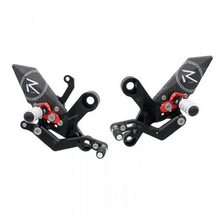 Pedane regolabili R version CAMBIO STANDARD LIGHTECH YAMAHA MT-09 Tracer 2015-2017