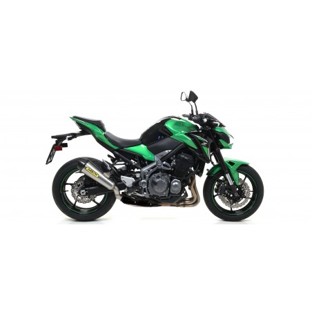 Marmitta Silenziatore Arrow X-KONE NICHROM CARBONIO Kawasaki Z 900 E 17/20