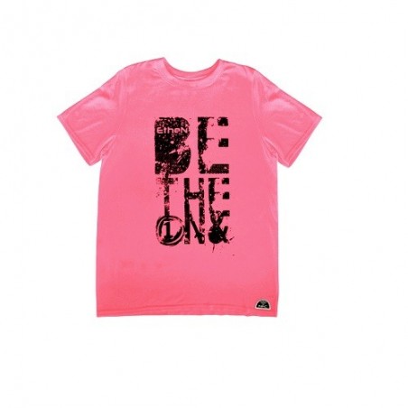 TSHIRT ETHEN ROSA FLUO BE THE ONE ETHEN TFLUORS