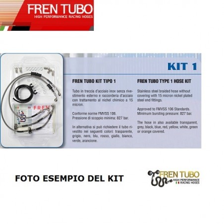 Tubi FREN TUBO KTM 65 SX 2009/2011 INCLUSO TUBO FRIZIONE ARANCIO TIPO 1
