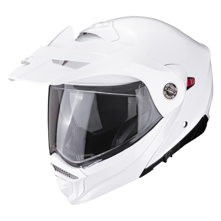 Casco Modulare Enduro Adventure SCORPION ADX-2 ADX2 SOLID White Bianco