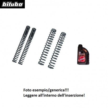 Kit molle forcella + olio BITUBO SUZUKI GSXR750 '85-'87 - MS01