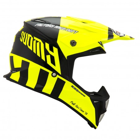 Casco Helm Casque Helmet SUOMY MX SPEED FULL GAS YELLOW FLUO KSMS0008