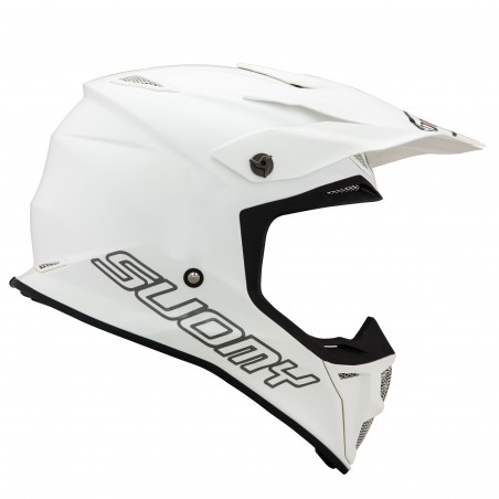 Casco Helm Casque Helmet SUOMY MX SPEED PLAIN WHITE KSMS00W3