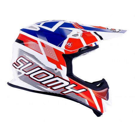 copy of Casco Helm Casque Helmet SUOMY Off-Road MR JUMP Vortex Red Orange KSMJ0040