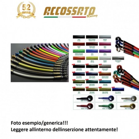 Kit Tubi Freno Accossato Benelli -Tornado TRE-LE 2003-2006 - S - N.T.4