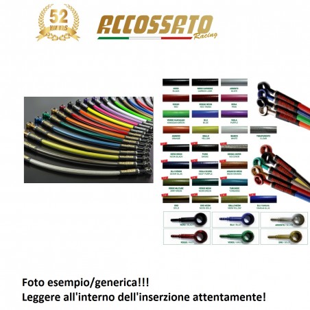 Kit Tubi Freno Accossato Guzzi GT65 1988-1989 - S - N.T.3