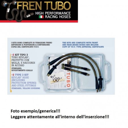 Tubi freno ant post FREN TUBO AUTO LANCIA DELTA INT. 1.3-1.5 86-93 TIPO 3
