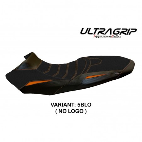 Rivestimento sella KTM 1290 Super Adven. R 17-20 Vessy NOLOGO 5BLOnero-arancio