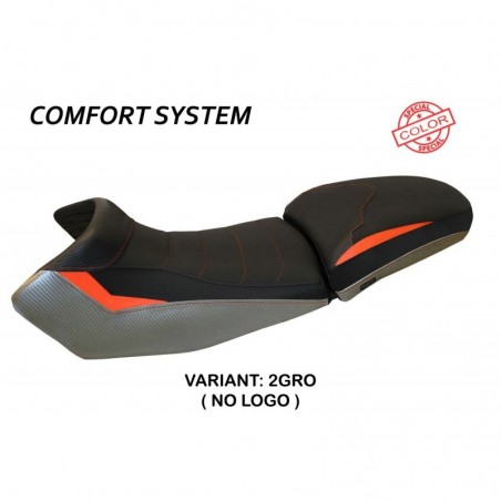Riv. sella KTM 1290 Super Adven. S - T 15-20 Eden NOLOGO 2GRO grigio-arancio