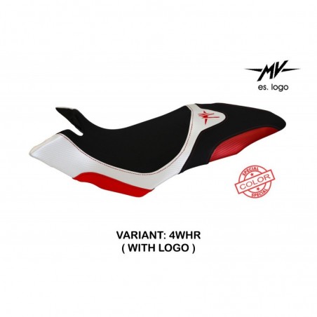 Rivestimento sella MV Agusta Dragster 800 14-18 Aosta LOGO 4WHRbian-ros