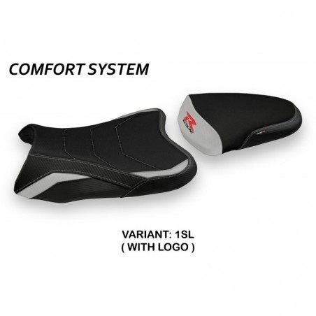 Rivestimento sella Suzuki GSX R 1000 07-08 Rabbi 1 LOGO 1SLargento