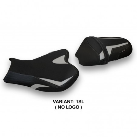 Rivestimento sella Suzuki GSX R 1000 09-16 Cevio NOLOGO 1SLargento