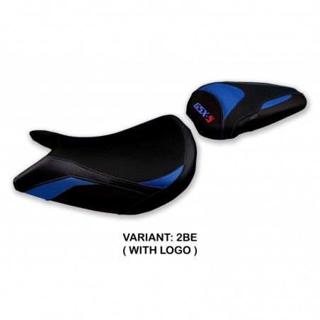 Rivestimento sella Suzuki GSX S 1000 F 15-20 Torere LOGO 2BEblu