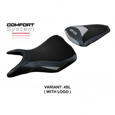 Rivestimento sella Yamaha MT-03 20-23 Meolo LOGO 4SLargento