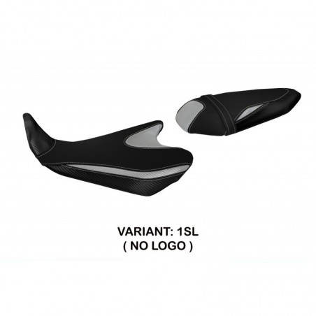Rivestimento sella Yamaha MT-07 14-17 Stromboli NOLOGO 1SLargento