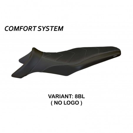 Rivestimento sella Yamaha MT-09 13-20 Gallipoli 4 NOLOGO 8BLnero