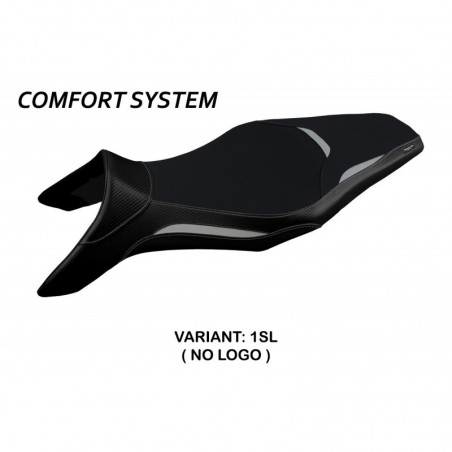 Rivestimento sella Yamaha MT-09 13-20 Asha NOLOGO 1SLargento
