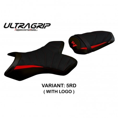 Rivestimento sella Yamaha R1 04-06 Tolone 1 LOGO 5RDrosso