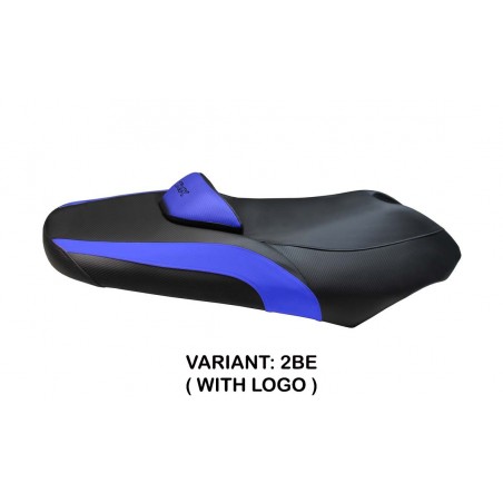 Rivestimento sella Yamaha T-Max 01-07 Antonio LOGO 2BEblu