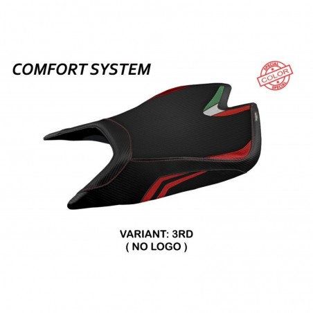 Rivestimento sella comp. Aprilia RSV4 21-23 Leon NO LOGO3 RD rosso