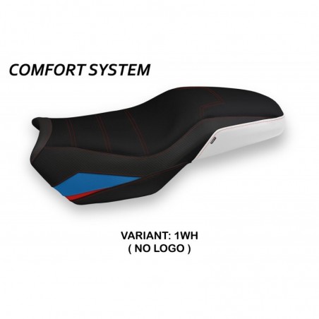 Rivestimento sella BMW F 750-850 GS 18-23 Panama 2 NOLOGO 1WHbianco