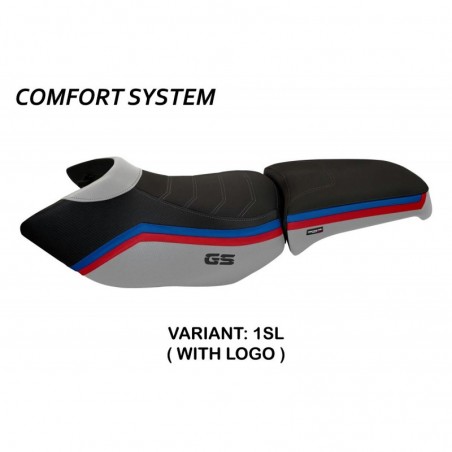Rivestimento sella BMW R 1200 GS Adven. 06-12 Ionia 1 LOGO 1SLargento