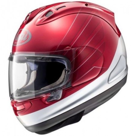 Casco Helm Casque Helmet ARAI RX-7 V HONDA CB RED SILVER AR2796HD
