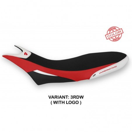 Rivestimento sella Ducati Hypermotard 950 19-23 Cuba LOGO3 RDWros-bian