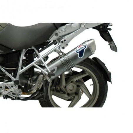 BMW R 1200 GS 10-12 SILENZIATORE SCARICO MARMITTA SLIP ON OVAL ACCIAIO