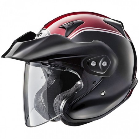 Casco Helmet Jet ARAI CT-F HONDA GOLDWING RED/BLACK AR3230HR