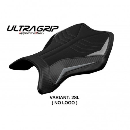 Rivestimento sella Kawasaki Ninja H2 R 15-23 MadMax NOLOGO 2SLargento