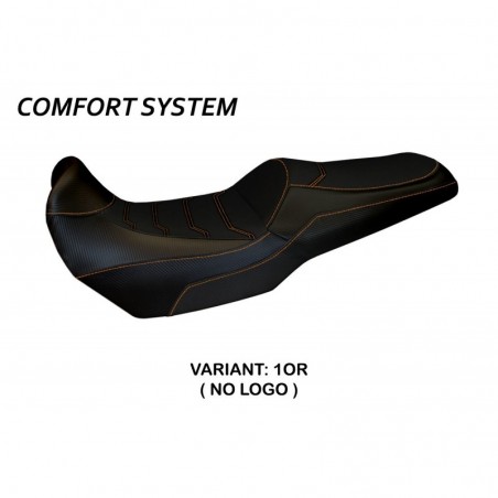 Riv. sella Kawasaki Versys 1000 11-18 Lampedusa Total Black NOLOGO 1ORarancio