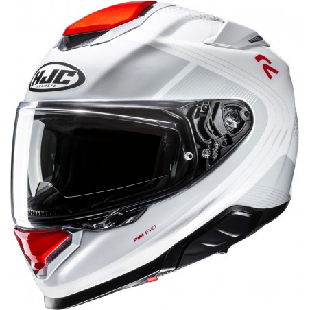 Casco Helm Casque Helmet HJC RPHA 71 FREPE MC1 Bianco Rosso Integrale