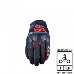 GUANTI FIVE TFX4 NERO-RED L...